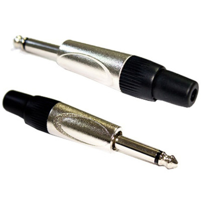 OEM 6.3mm Notrix Metal Mono Jack Beyaz OEM 6.3mm Notrix Metal Mono Jack Beyaz